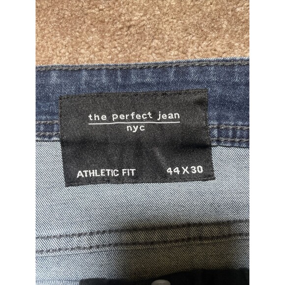 The Perfect Jean NYC Size 44X30  Captain Blue Stretch - Picture 7 of 11